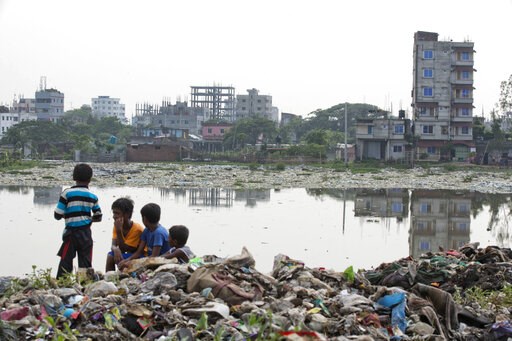 UN: Climate disasters imperil Bangladesh kids' lives, future