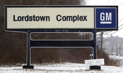 GM in talks to sell shuttered factory in Lordstown, Ohio