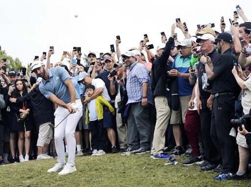 Johnson 2nd at PGA Championship after late charge at Koepka