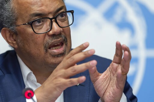 The Latest: US backs reform efforts at UN health agency