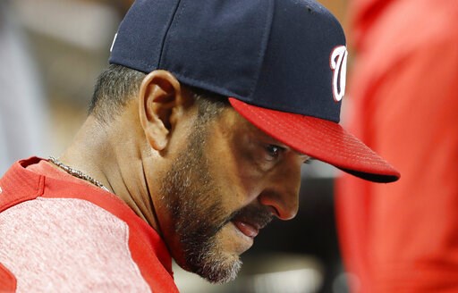 Nats GM says manager Martinez safe for now despite struggles