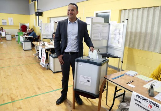 The Latest: European Parliament vote shifts to 4 nations