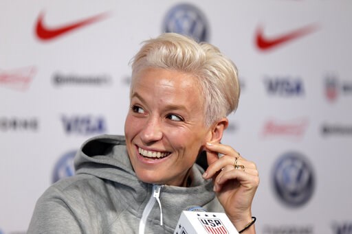 Rapinoe kicks FIFA, says women's soccer not treated equally