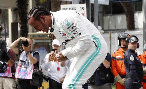 Hamilton, Pagenaud and Byron on pole in motorsports' big day
