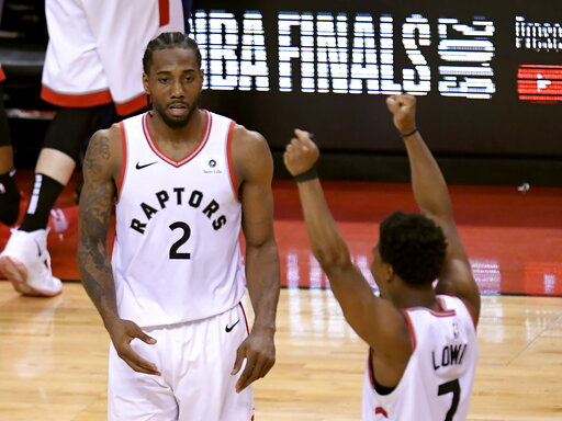 Leonard scores 27, Raptors advance to first NBA Finals