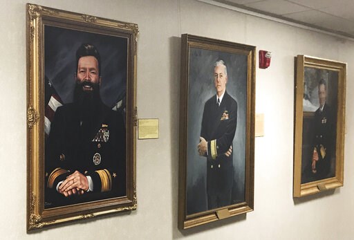 The Latest: Naval War College president steps down