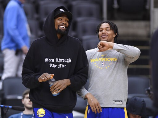 Durant returns from injury _ then hurts his Achilles