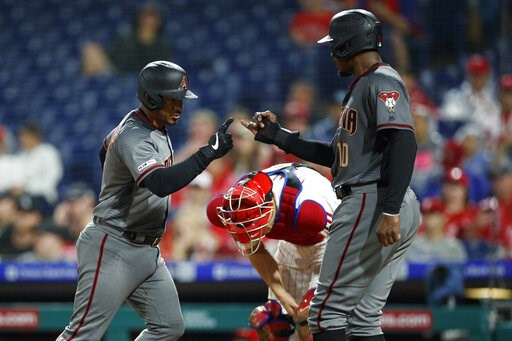 8 is Great: D-backs go homer happy in 13-8 win over Phillies