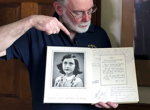 Holocaust Museum digitizing letters from Anne Frank's father