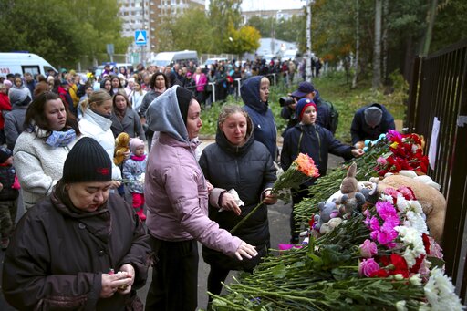 17 dead, 24 wounded in school shooting in Russia