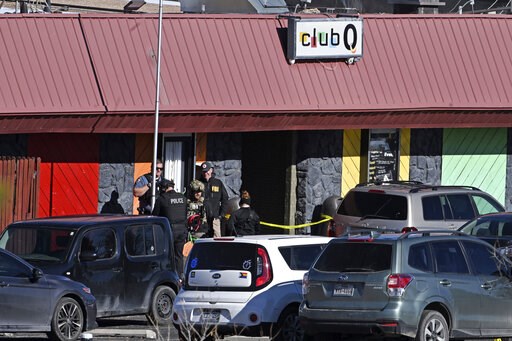 Police: Gunman kills 5 at gay club, is subdued by patrons