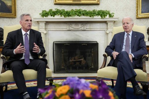 No debt ceiling agreement, but Biden and McCarthy call White House talks productive