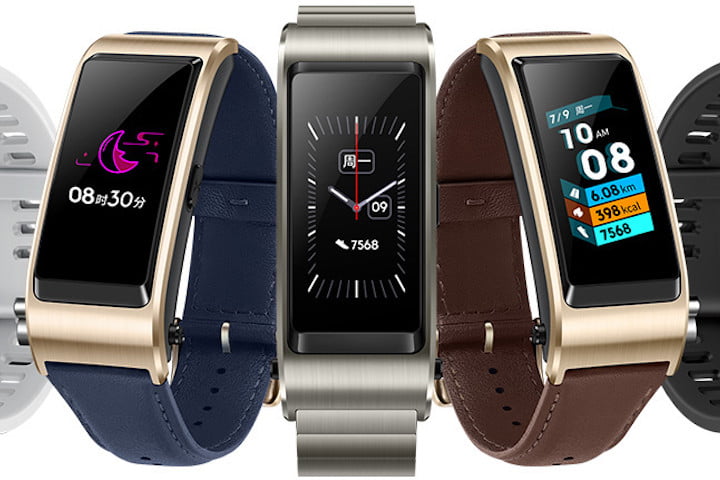Mad Huawei TalkBand is a Bluetooth earpiece worn in the ear, and on your wrist